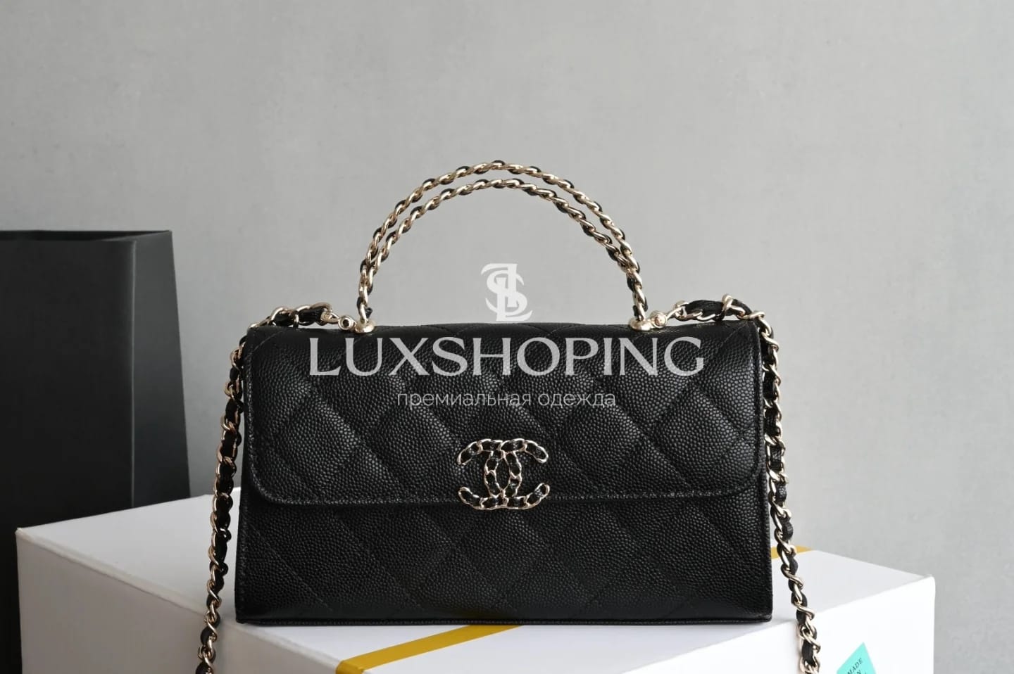 CHANEL Kelly Phone Bag Черная жемчужина сезона 10 × 18 × 4.5 см - фото 2