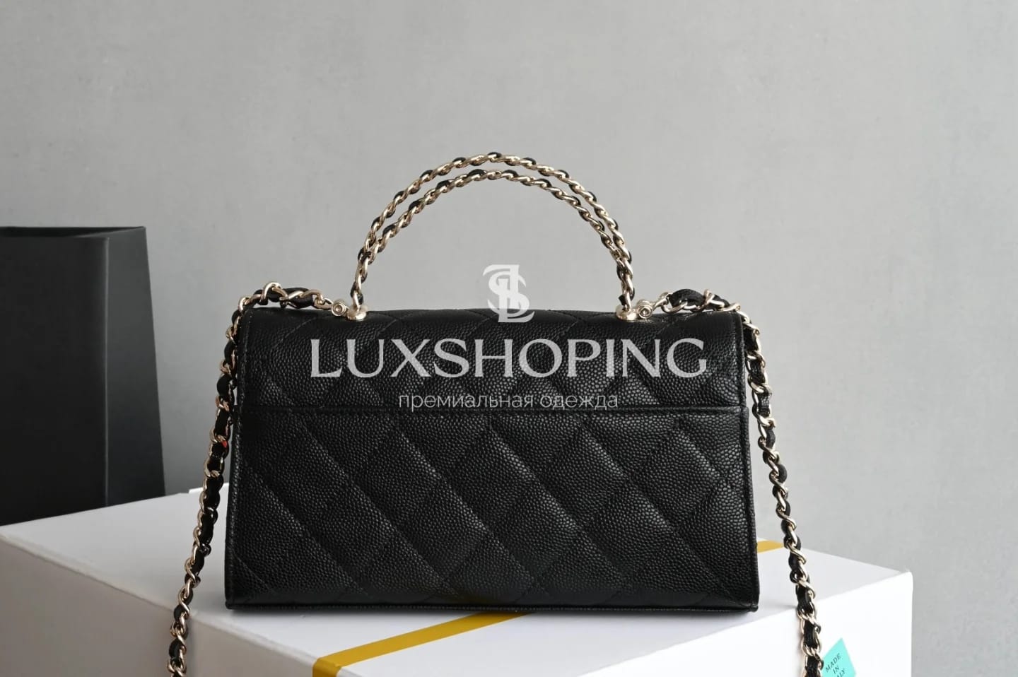 CHANEL Kelly Phone Bag Черная жемчужина сезона 10 × 18 × 4.5 см - фото 3