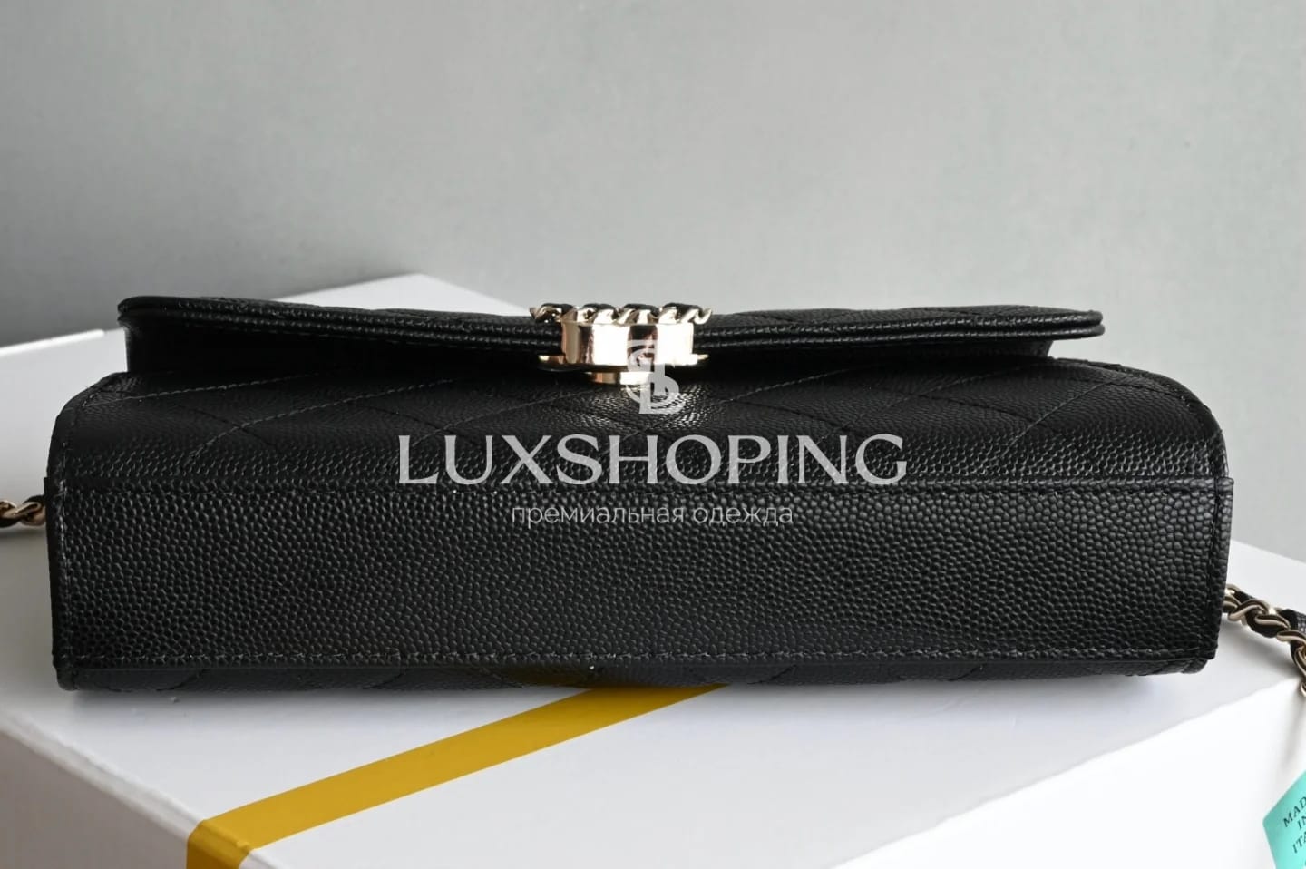 CHANEL Kelly Phone Bag Черная жемчужина сезона 10 × 18 × 4.5 см - фото 4