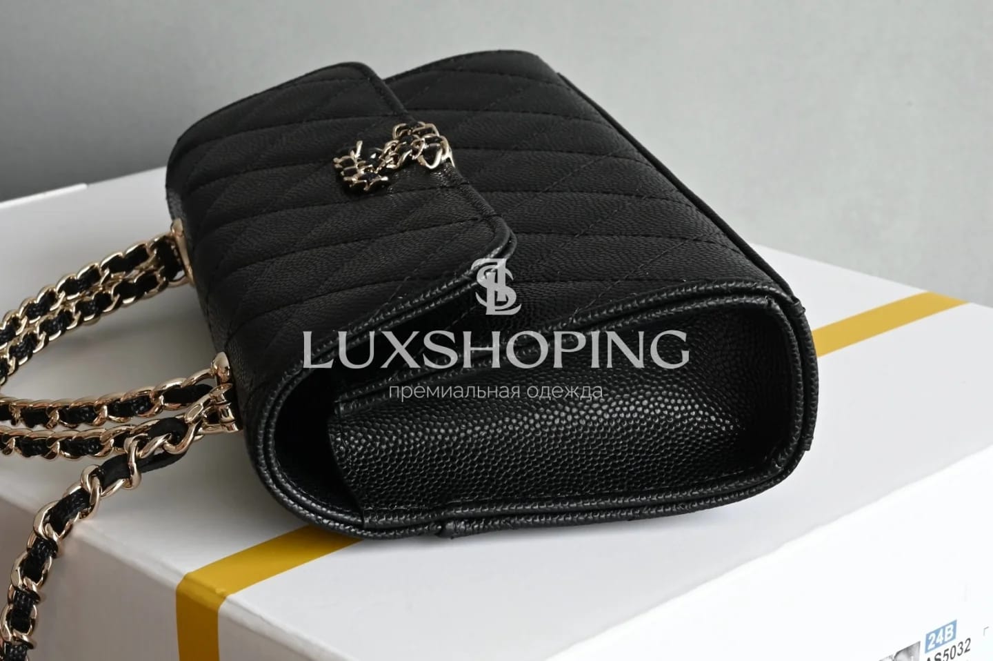 CHANEL Kelly Phone Bag Черная жемчужина сезона 10 × 18 × 4.5 см - фото 5