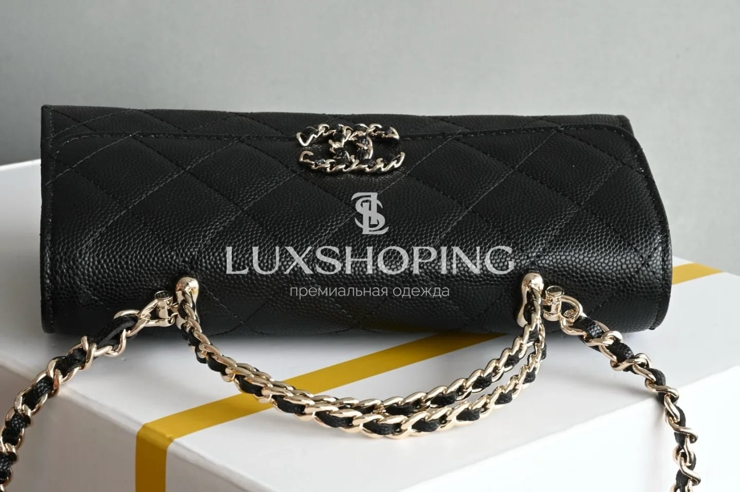 CHANEL Kelly Phone Bag Черная жемчужина сезона 10 × 18 × 4.5 см - фото 6