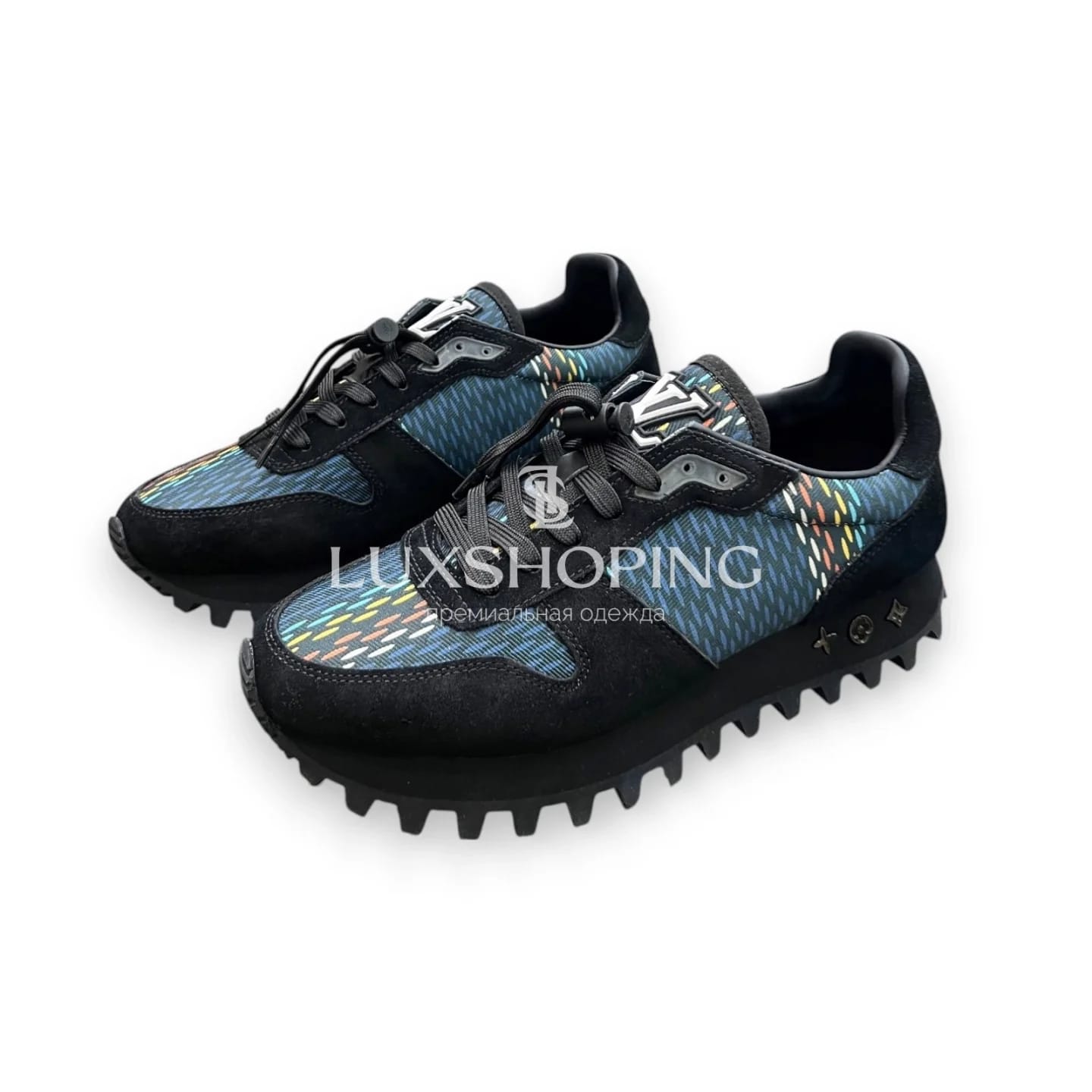 Кроссовки Louis Vuitton темные k1