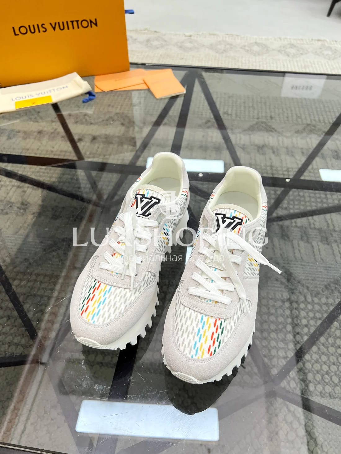Кроссовки Louis Vuitton белые k2 - фото 2