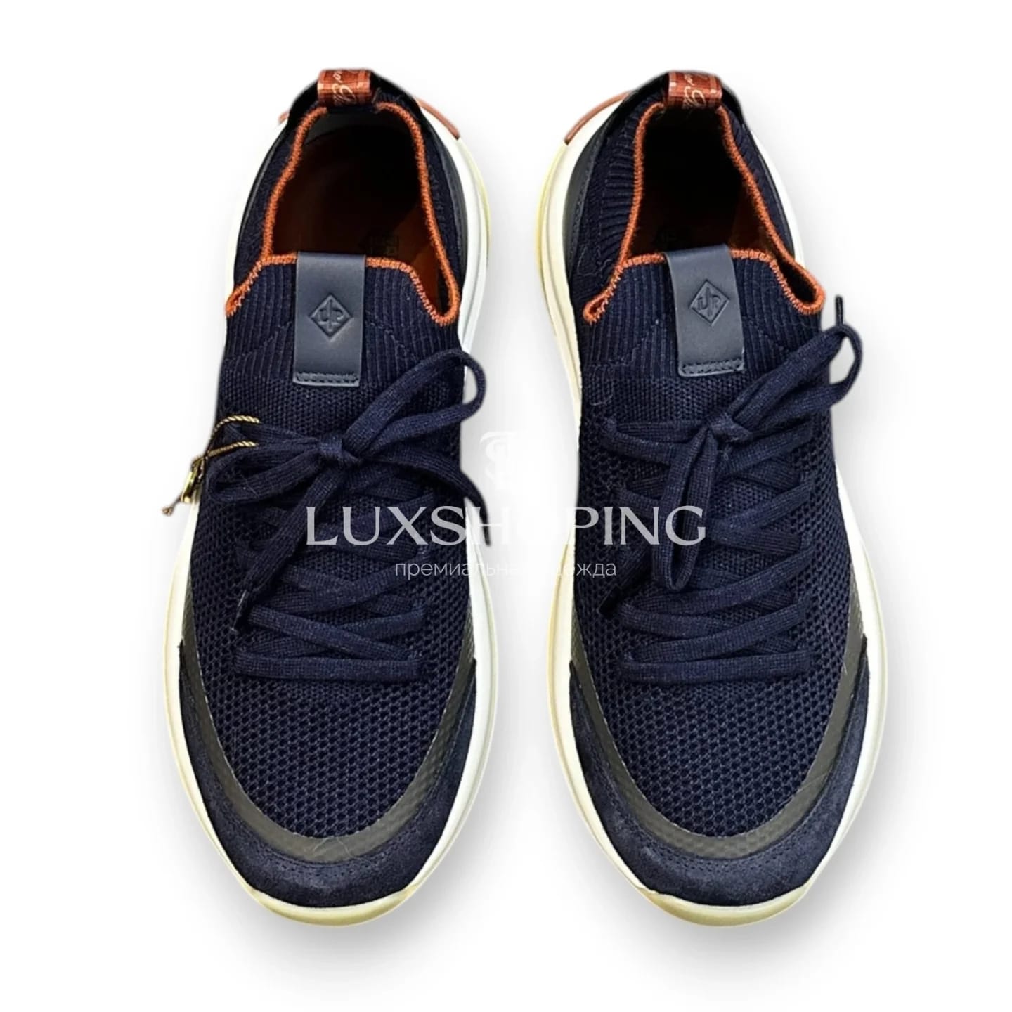 Синие кроссовки Loro Piana 410 Walk Wish