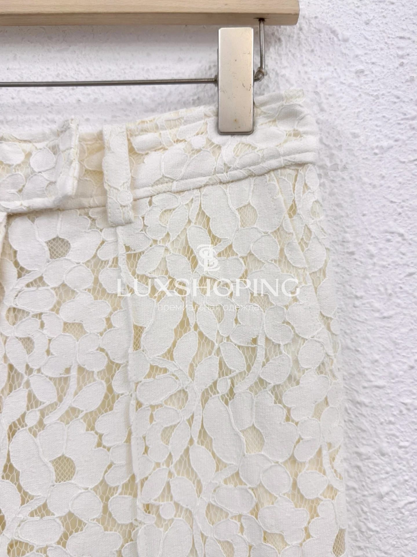 Комплект Zimmermann "Illuminate" из кружева: укороченный жакет и брюки - фото 14