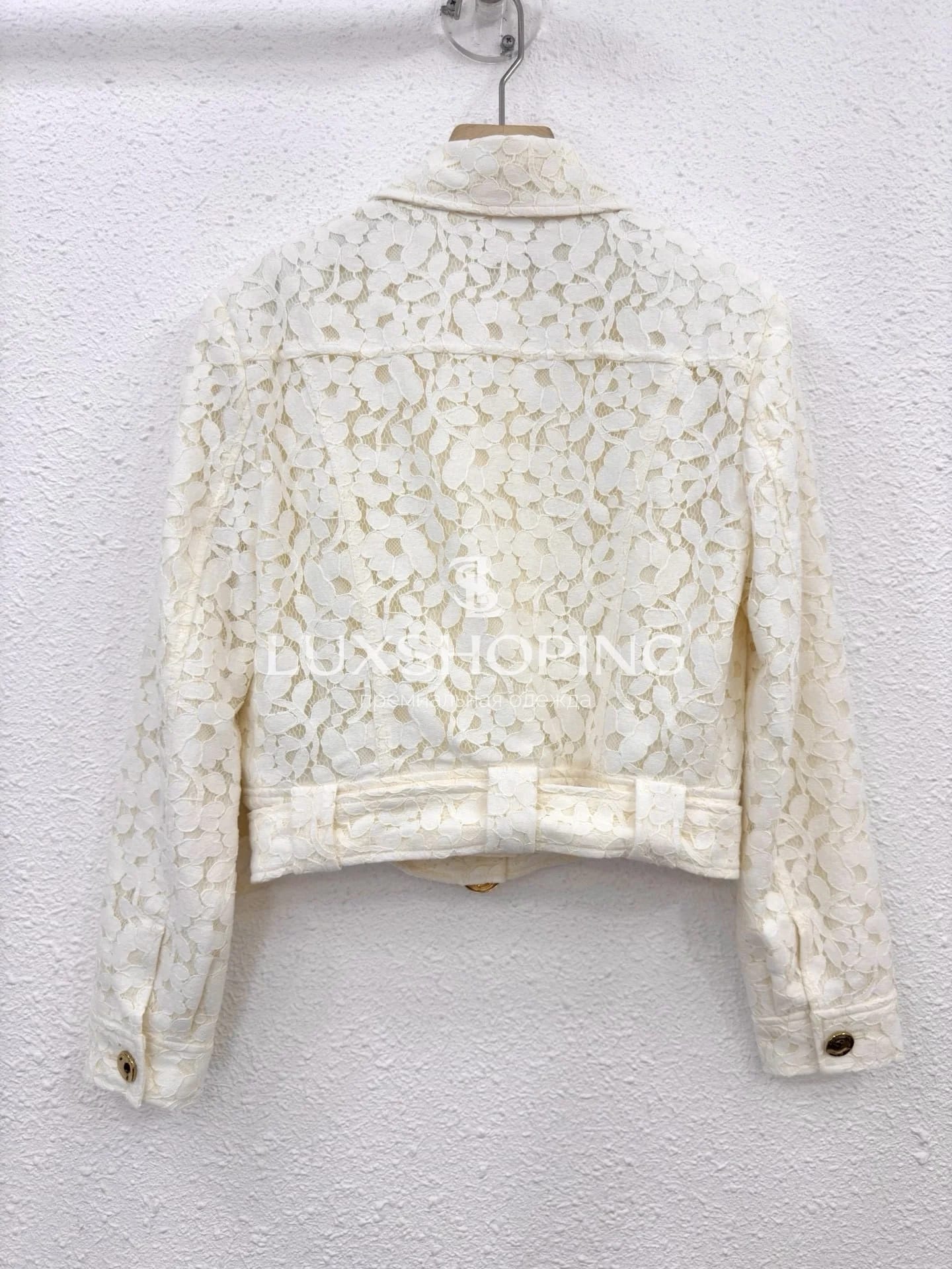 Комплект Zimmermann "Illuminate" из кружева: укороченный жакет и брюки - фото 8