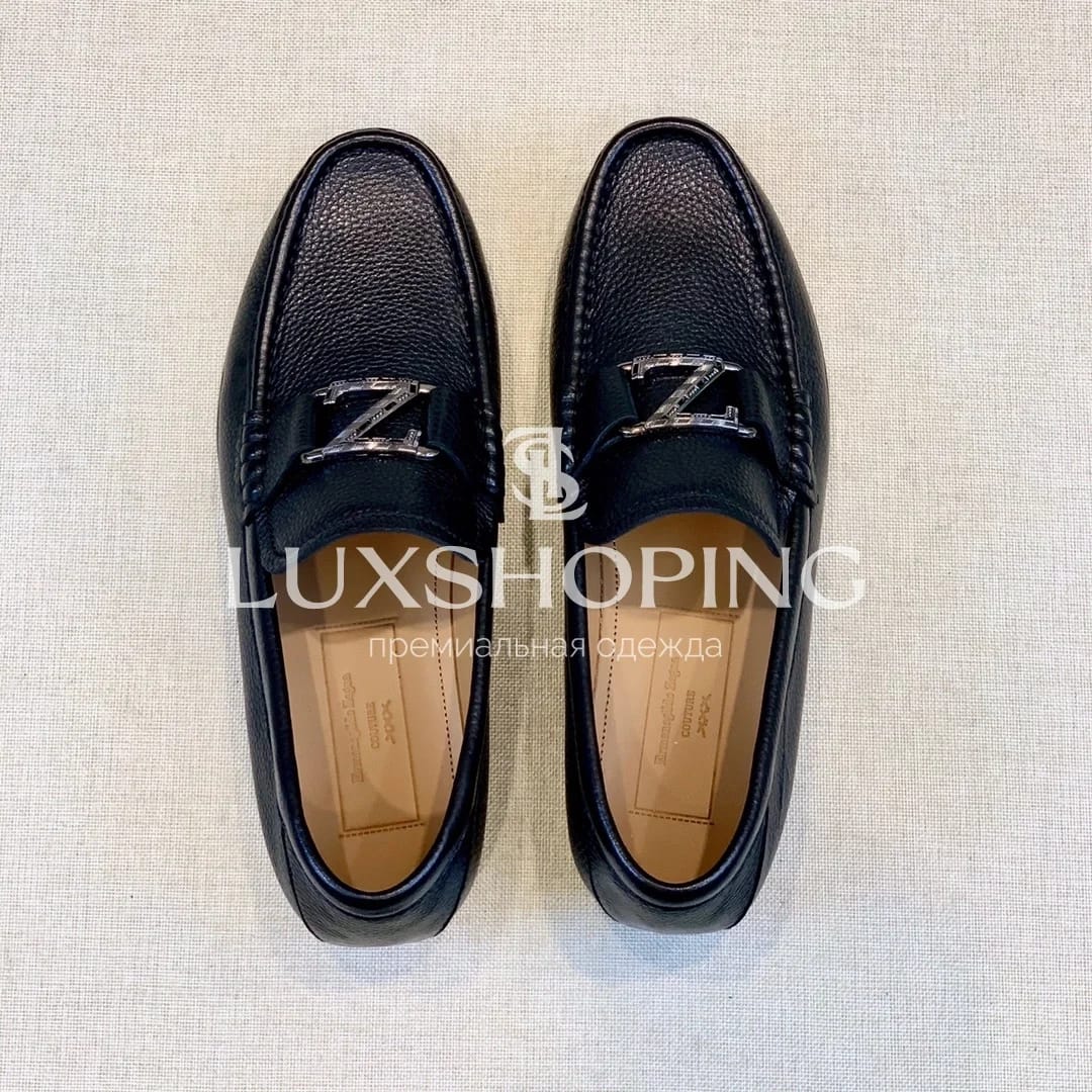 Черные мокасины Zegna - фото 6