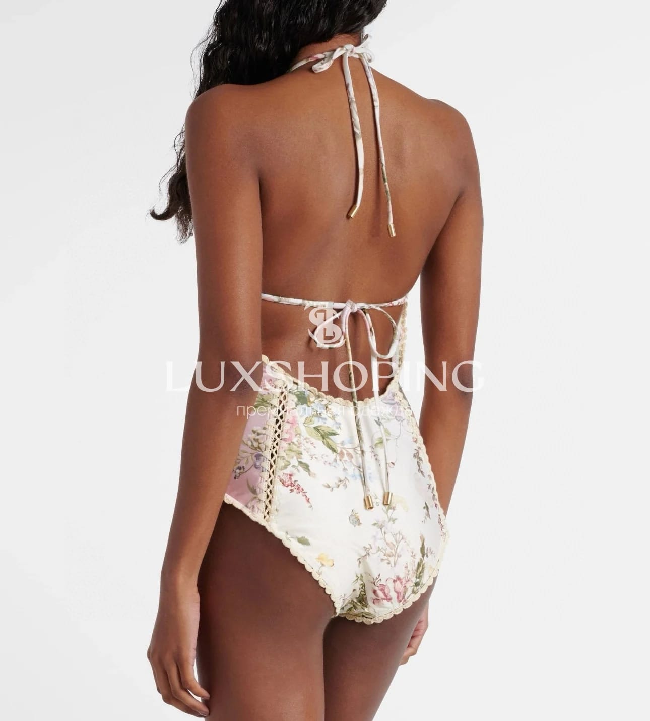 ZIMMERMANN Waverly Keyhole Crochet One-Piece Swimsuit - фото 13