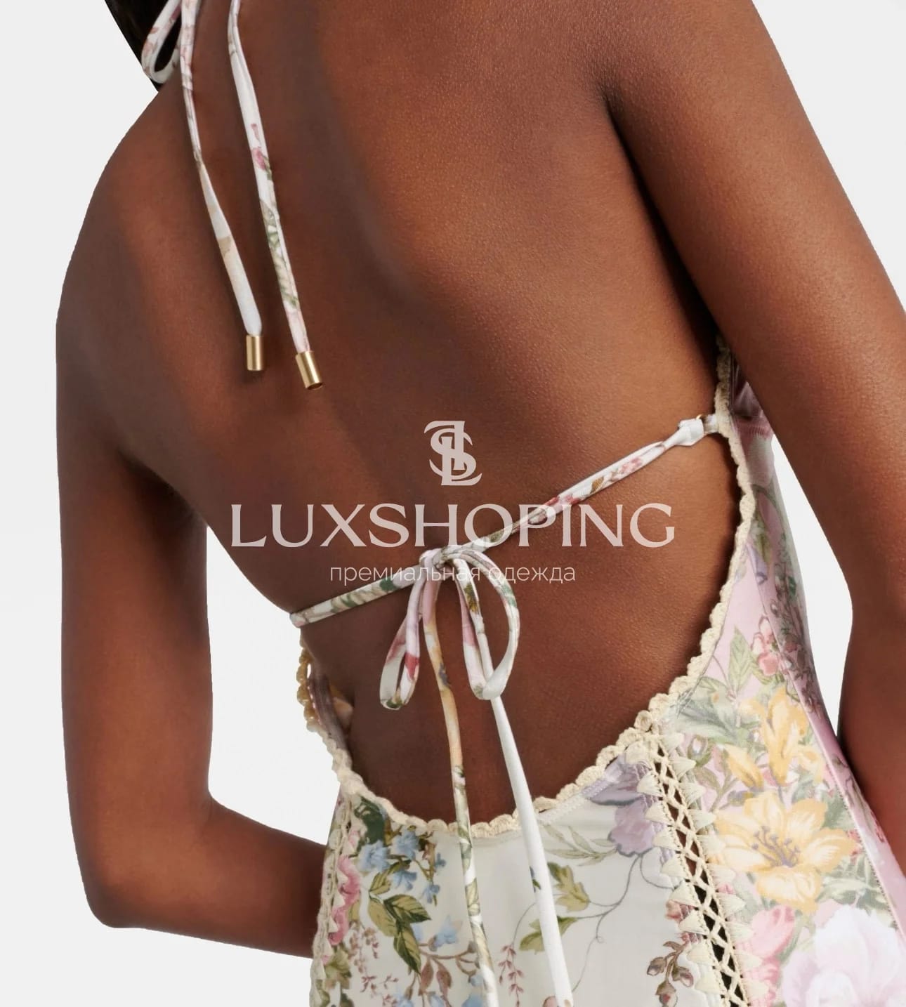 ZIMMERMANN Waverly Keyhole Crochet One-Piece Swimsuit - фото 15