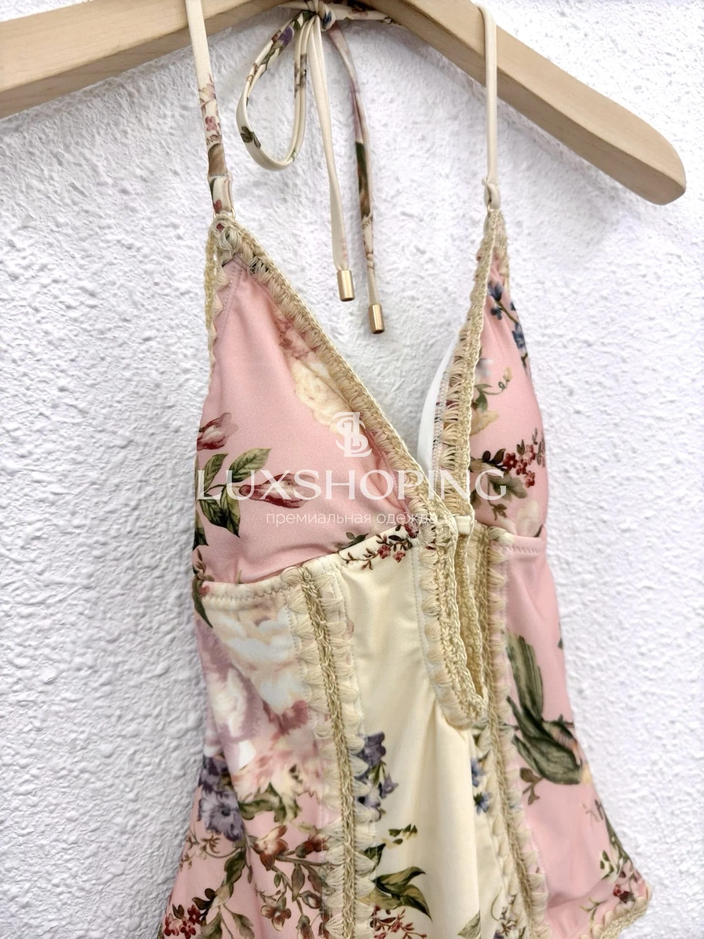 ZIMMERMANN Waverly Keyhole Crochet One-Piece Swimsuit - фото 18