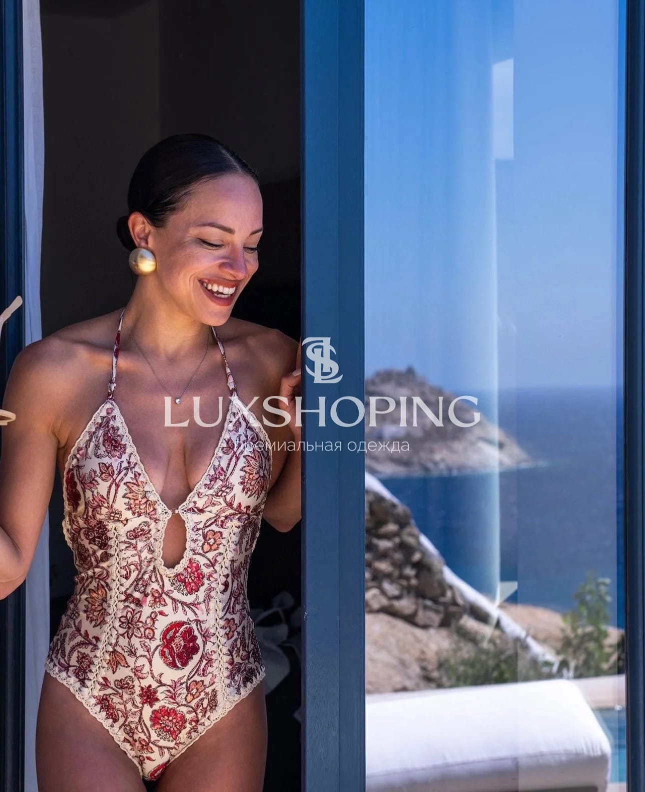Zimmermann - купальник Vitali Keyhole Crochet One-Piece - фото 15