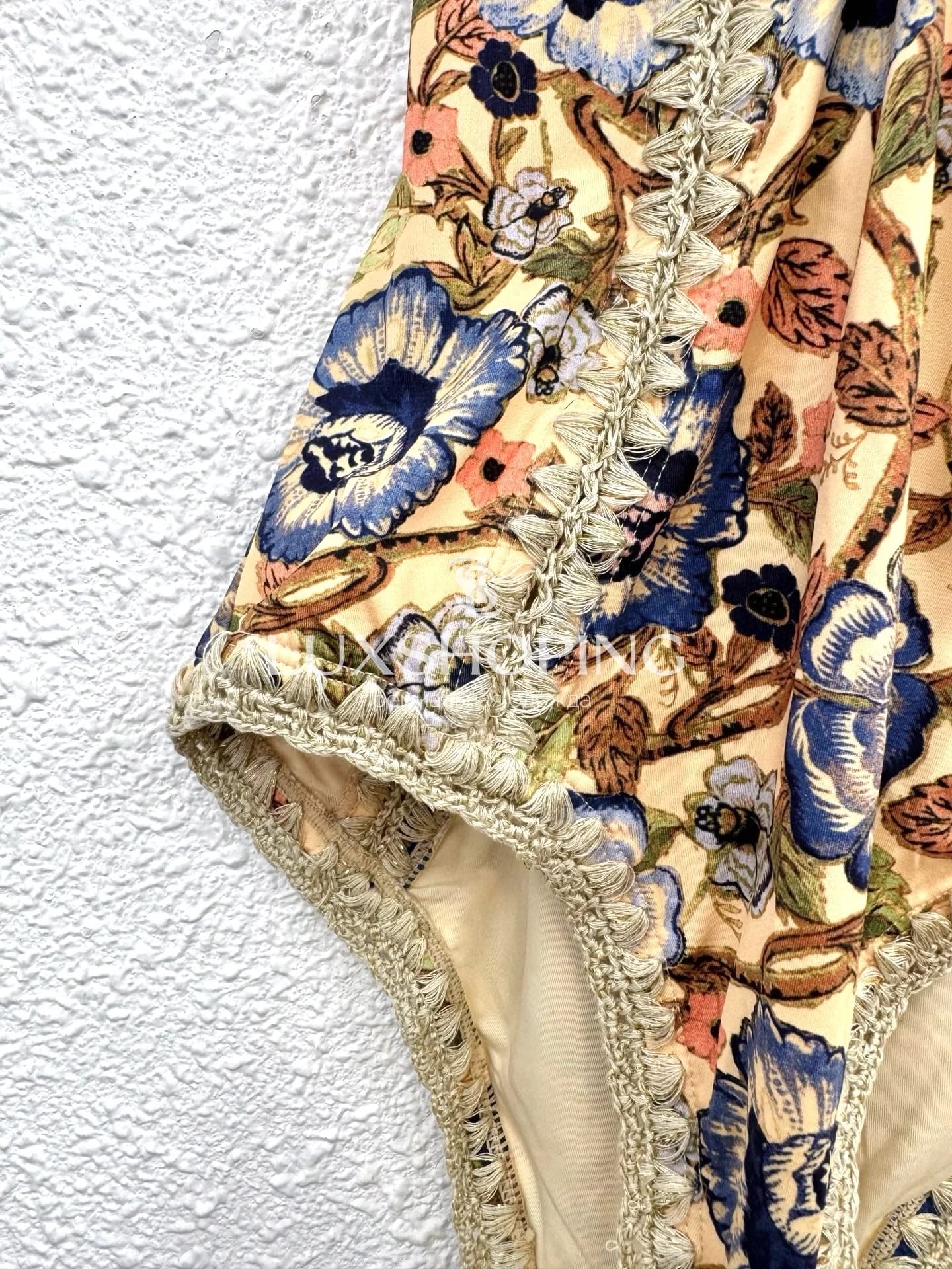 Купальник Zimmermann Junie с кружевной отделкой и цветочным принтом - фото 16