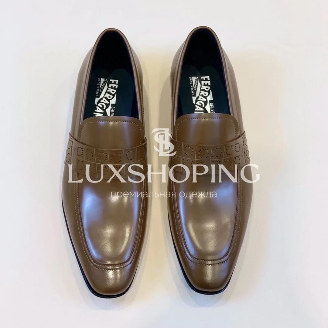 Туфли Salvatore Ferragamo Каштановый sf1 - фото 3