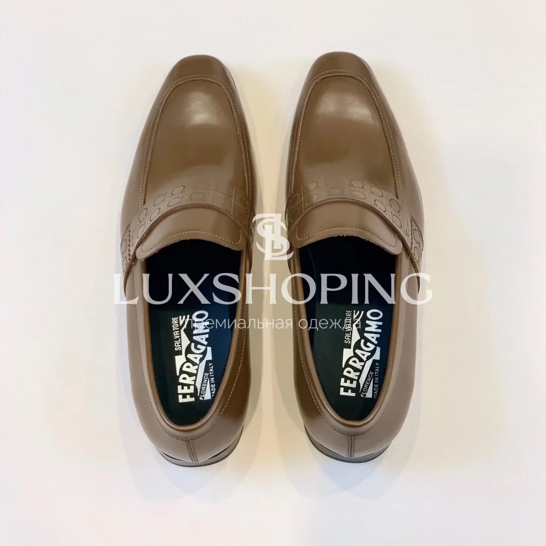 Туфли Salvatore Ferragamo Каштановый sf1 - фото 6