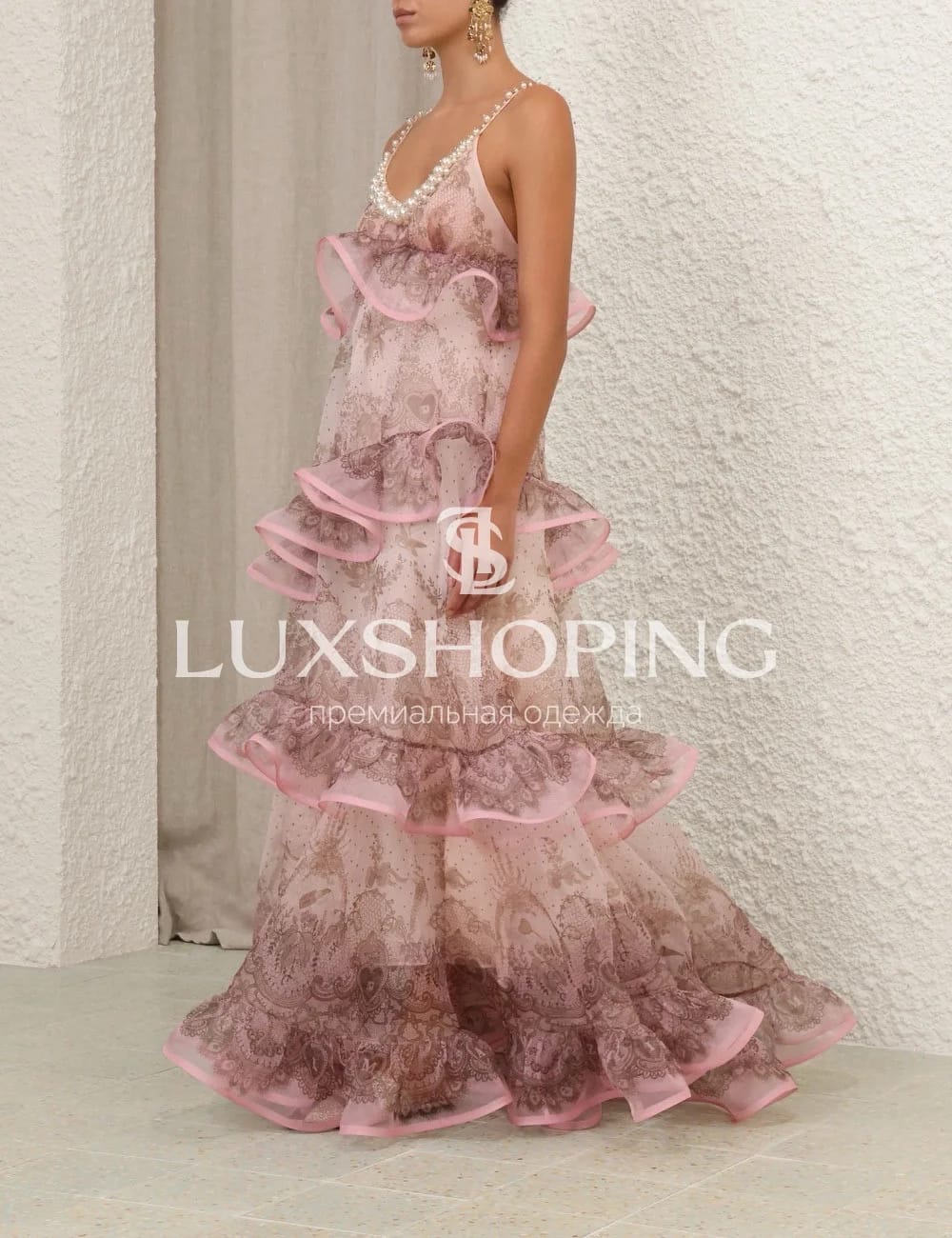 Zimmermann — Платье Crush Embellished Maxi Dress - фото 2