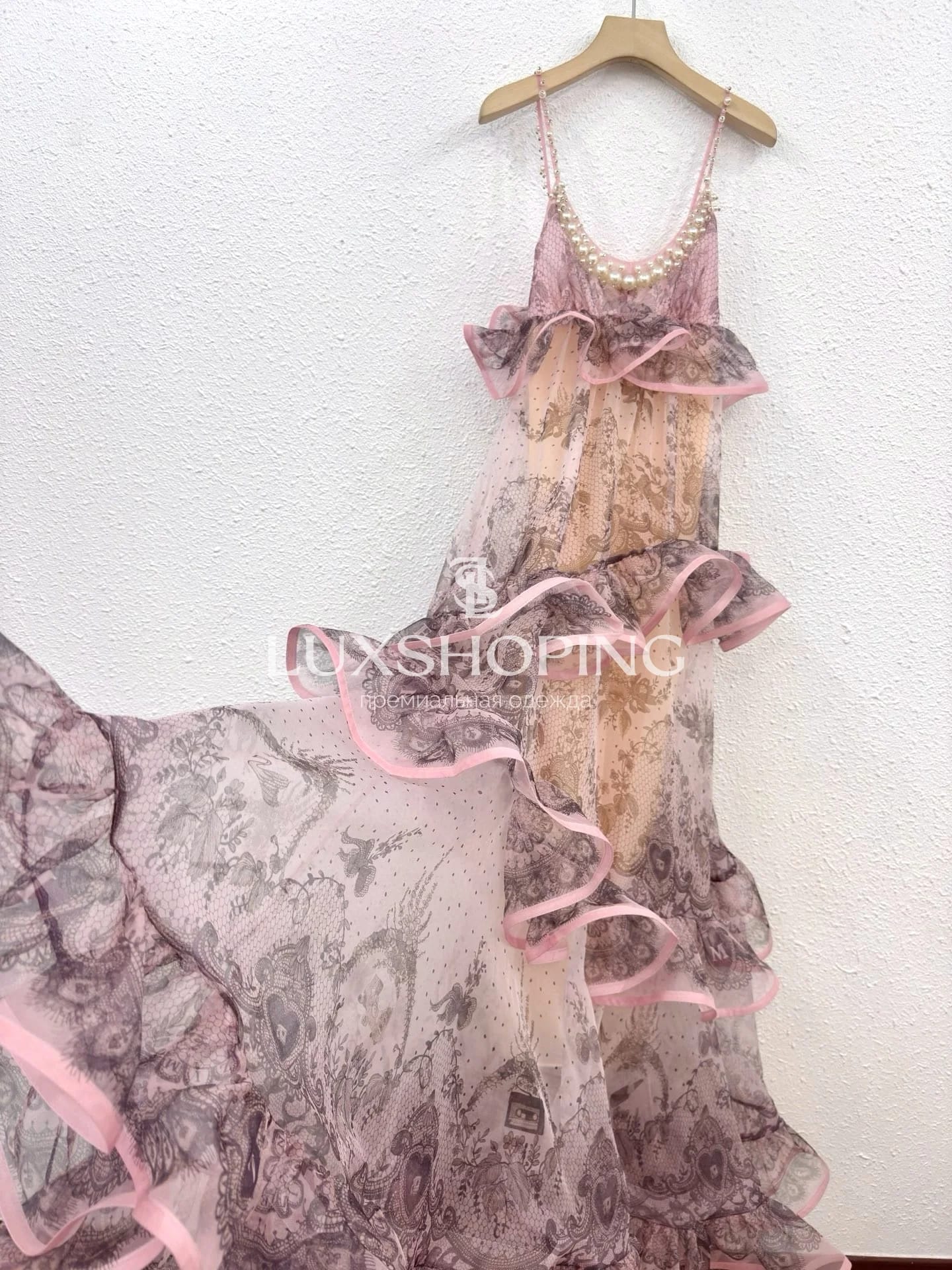 Zimmermann — Платье Crush Embellished Maxi Dress - фото 9