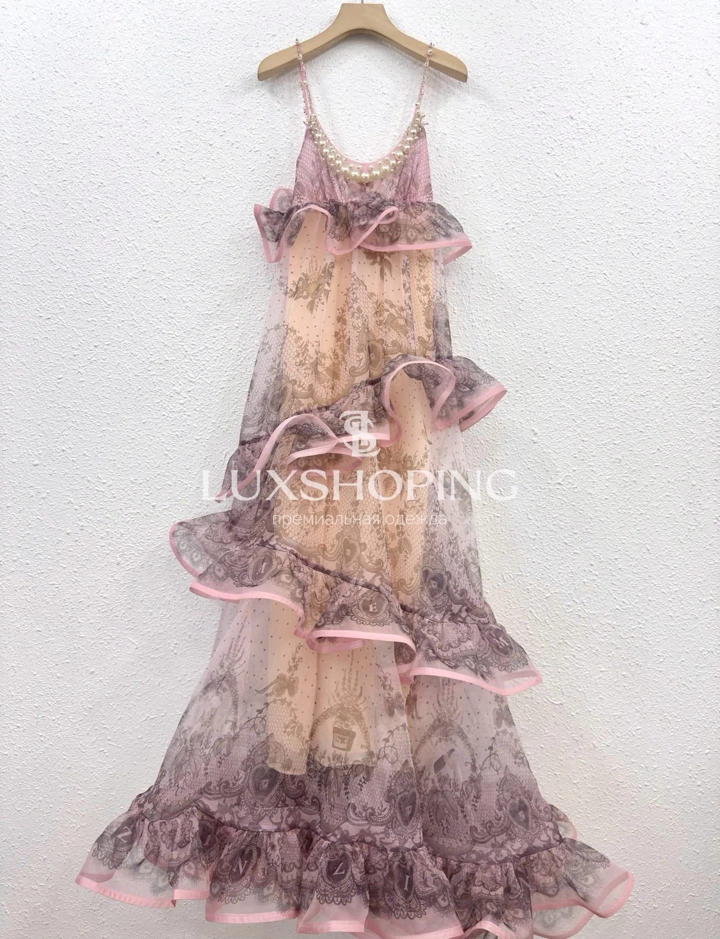 Zimmermann — Платье Crush Embellished Maxi Dress - фото 10