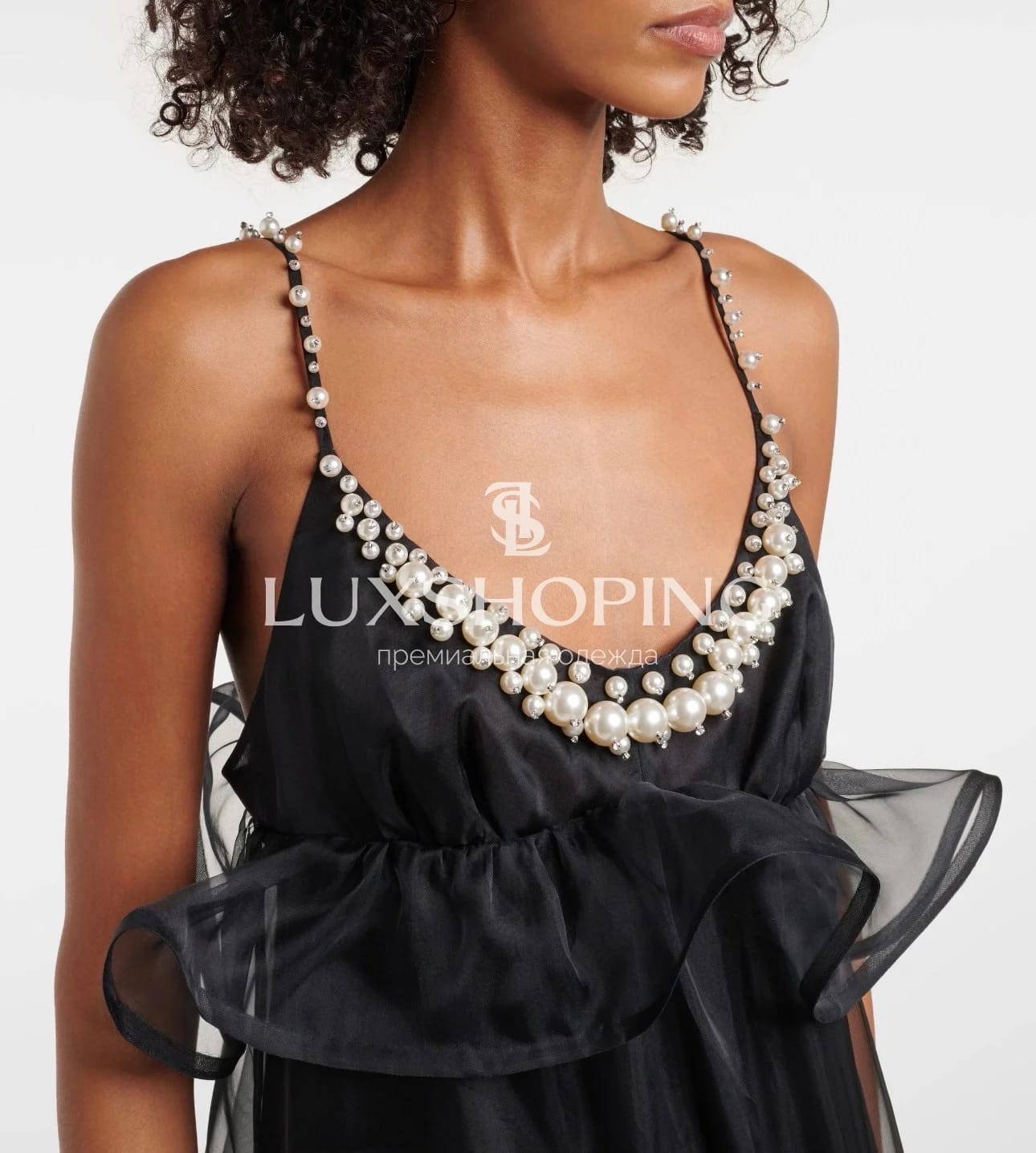Zimmermann — Черное Платье Crush Embellished Maxi Dress - фото 13