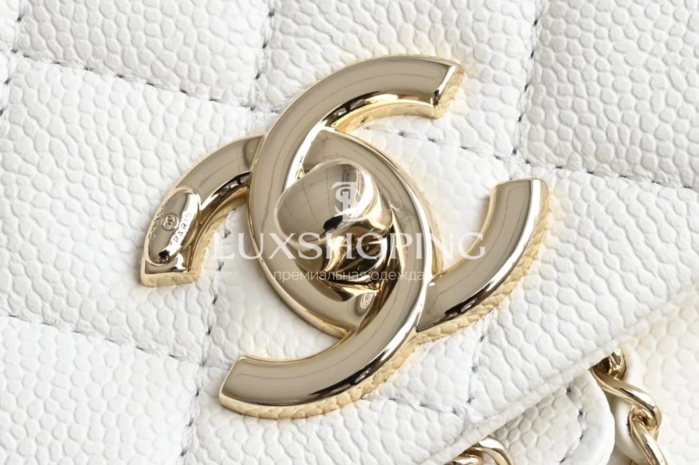 Рюкзак Chanel 25P белый 20.5×20×11.5 см - фото 7