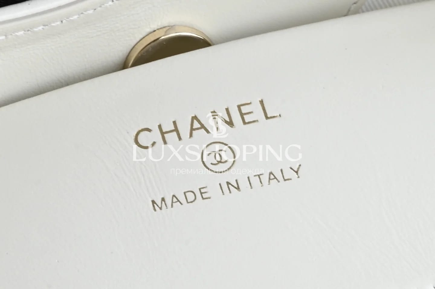 Сумка Chanel 25P 31Bag Nano белая 17.5×20.5×3.5 см - фото 3