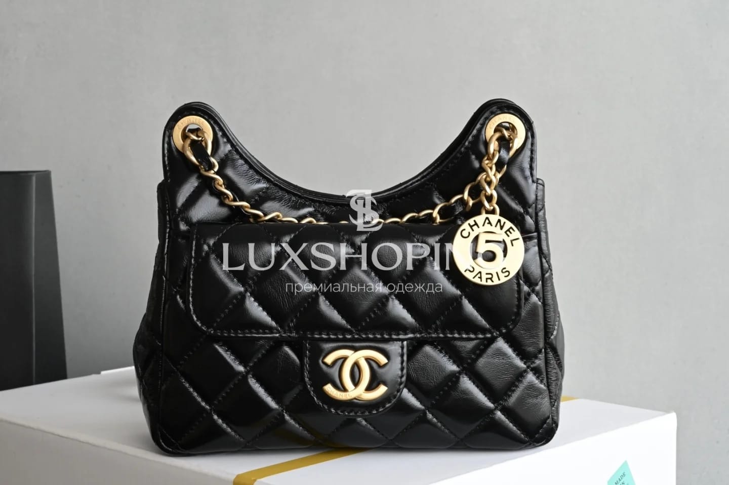 Сумка Chanel 25S Hobo 19×17×16 см - фото 6