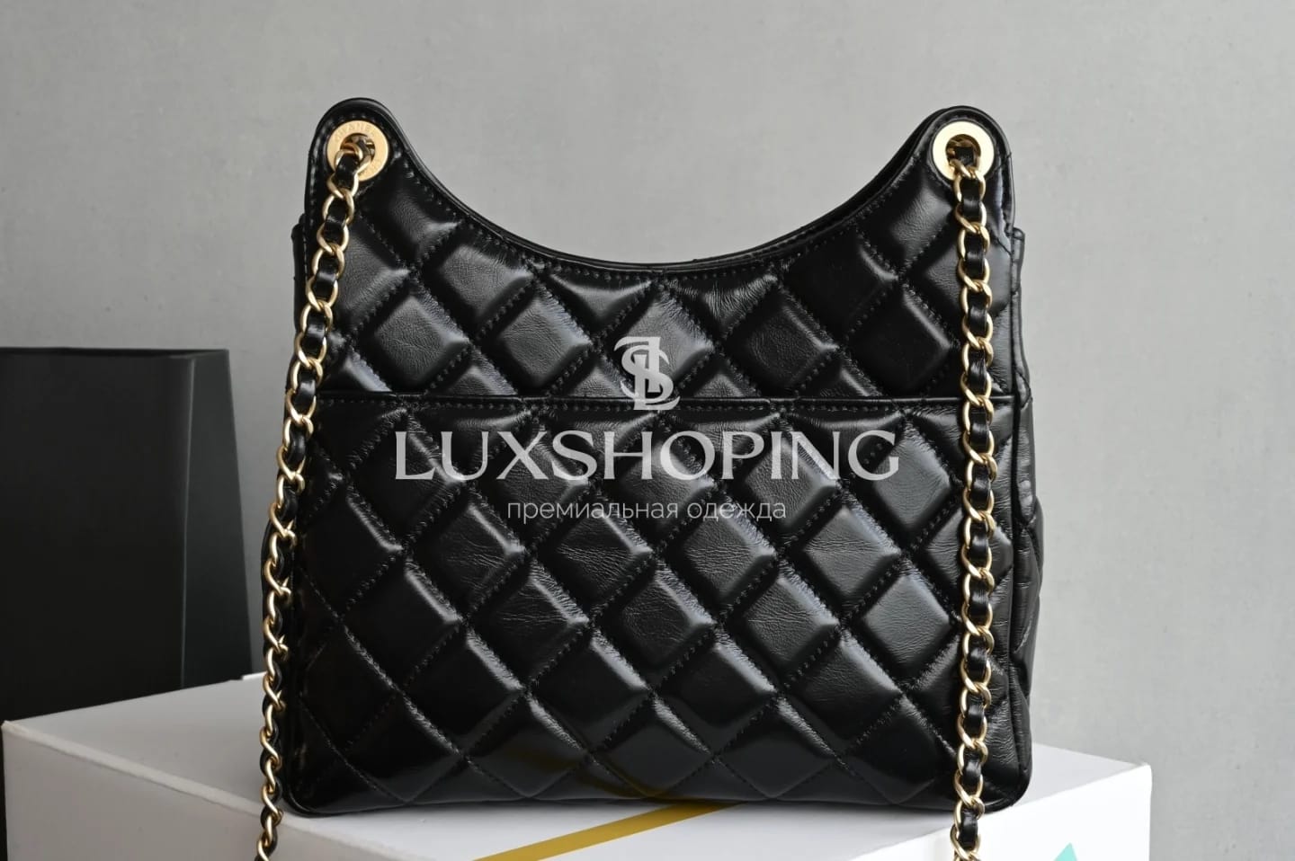 Сумка Chanel 25S Hobo 22.5×21.5×7 см - фото 3