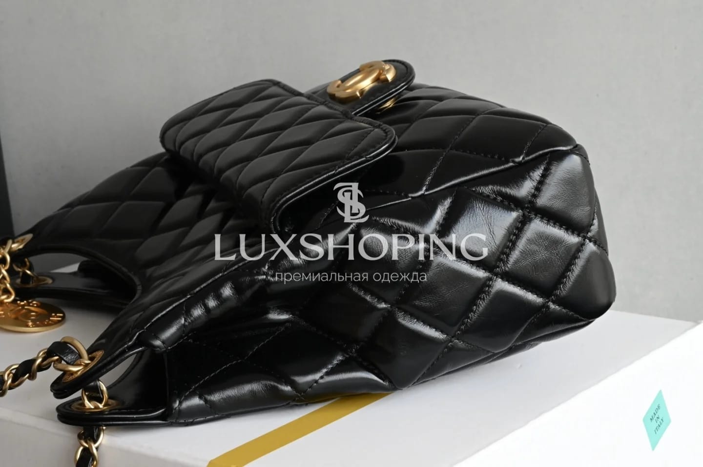 Сумка Chanel 25S Hobo 22.5×21.5×7 см - фото 6