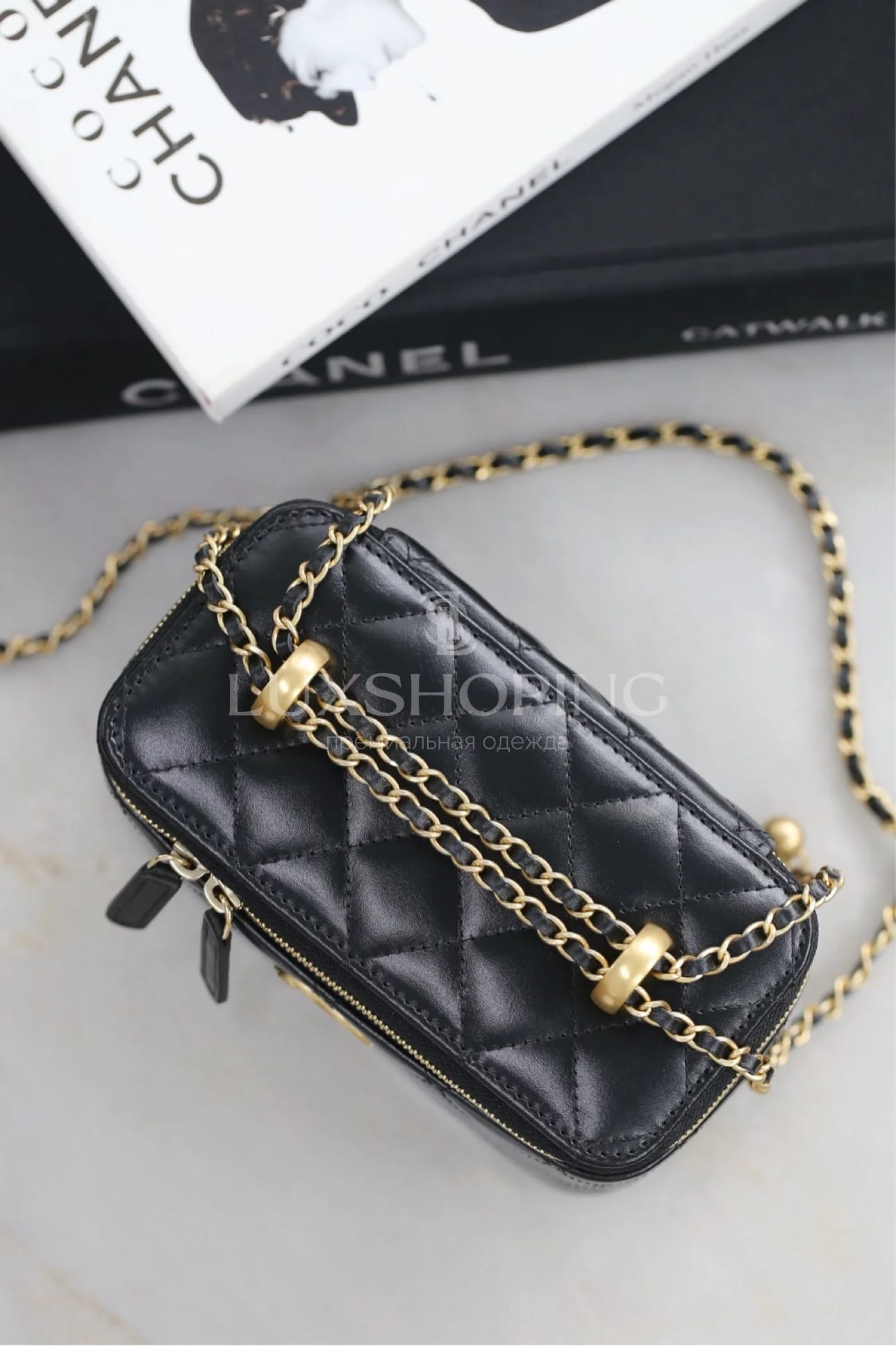Косметичка Chanel 25S малый 9.5×17×8 см - фото 7