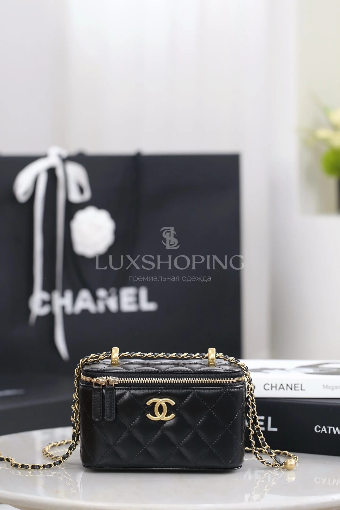 Косметичка Chanel 25S малый 9.5×17×8 см - фото 8