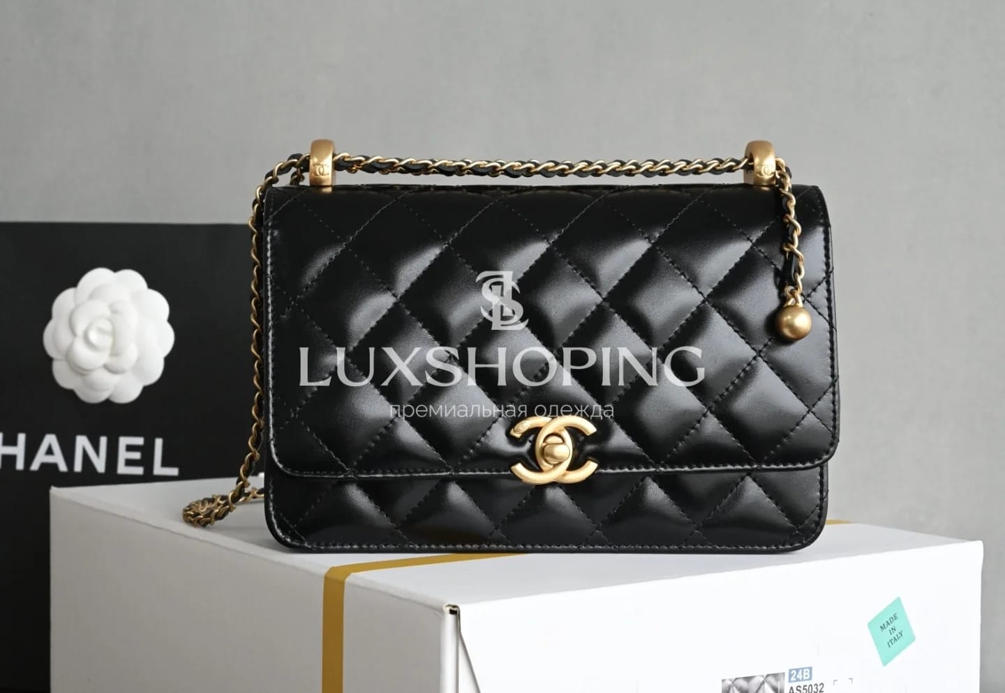 Сумка Chanel 25S WOC малого размера 12.3×19.2×3.5 см - фото 2
