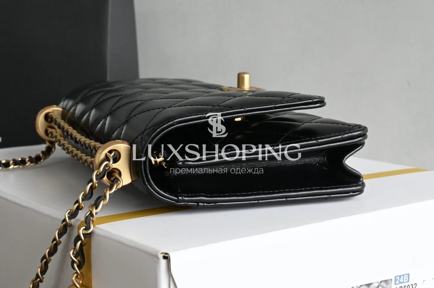 Сумка Chanel 25S WOC малого размера 12.3×19.2×3.5 см - фото 7