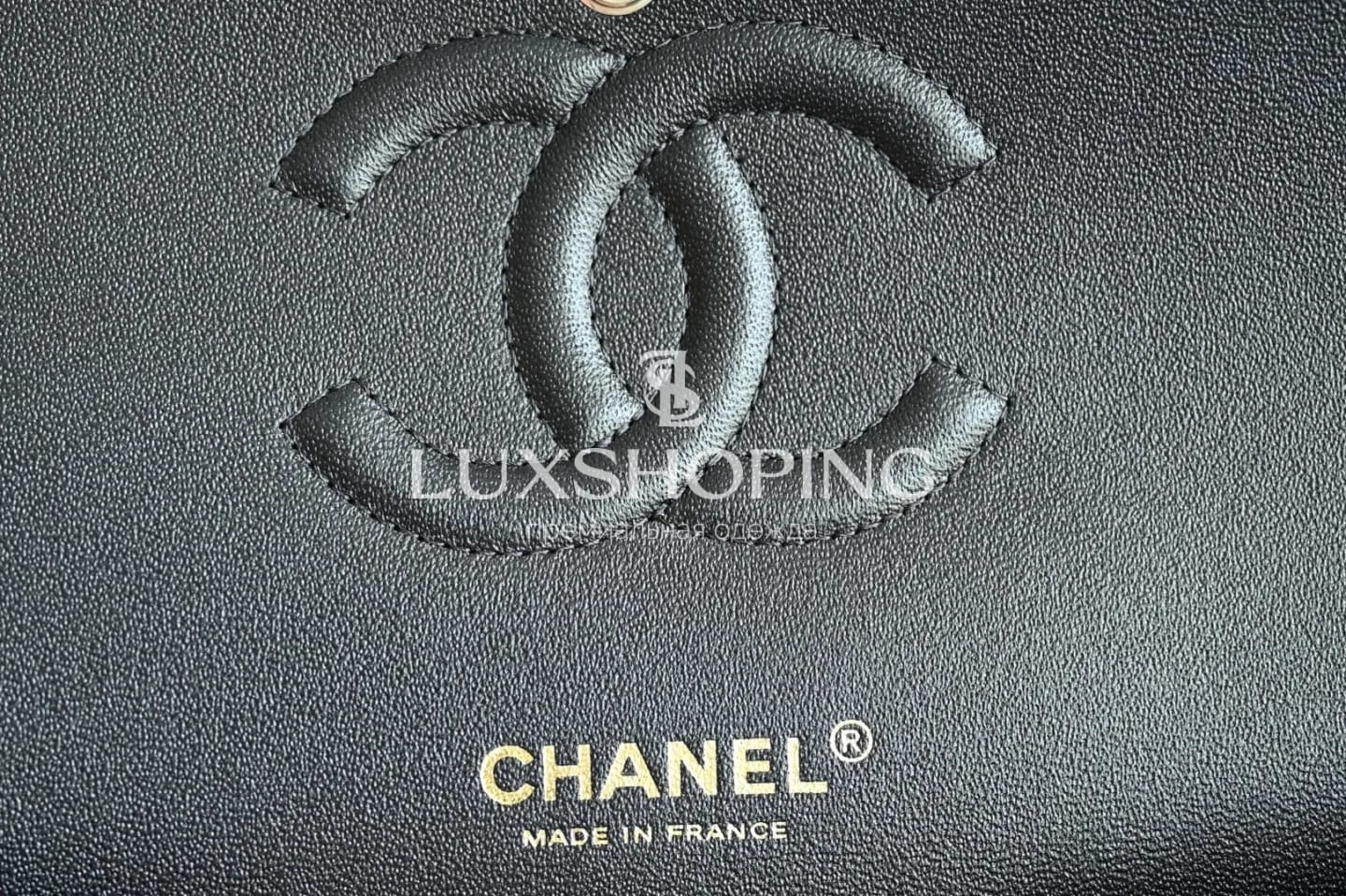 Сумка Chanel 25S Classic Flap среднего размера 15.5×25.5×6.5 см - фото 10