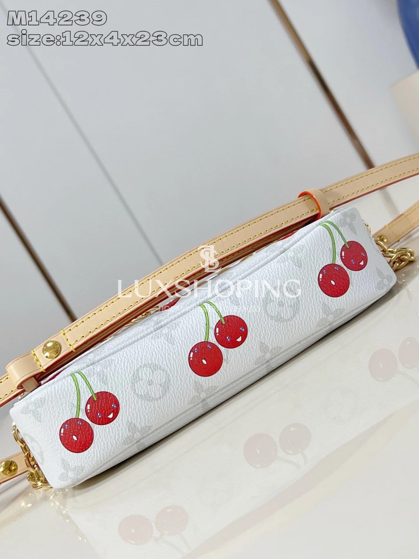 Сумка Louis Vuitton Wallet on Chain Ivy x Takashi Murakami - фото 5