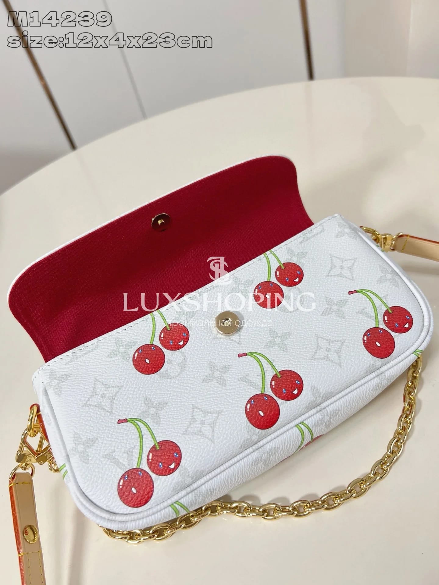 Сумка Louis Vuitton Wallet on Chain Ivy x Takashi Murakami - фото 6