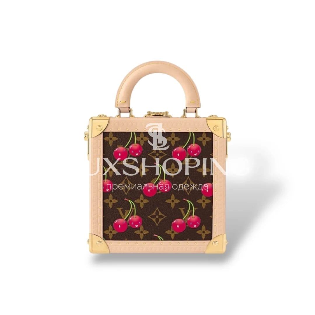 Сумка Louis Vuitton Mini Square Trunk Cherry Edition 17 x 8 x 17 см