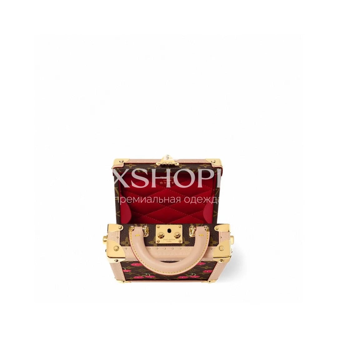 Сумка Louis Vuitton Mini Square Trunk Cherry Edition 17 x 8 x 17 см - фото 3