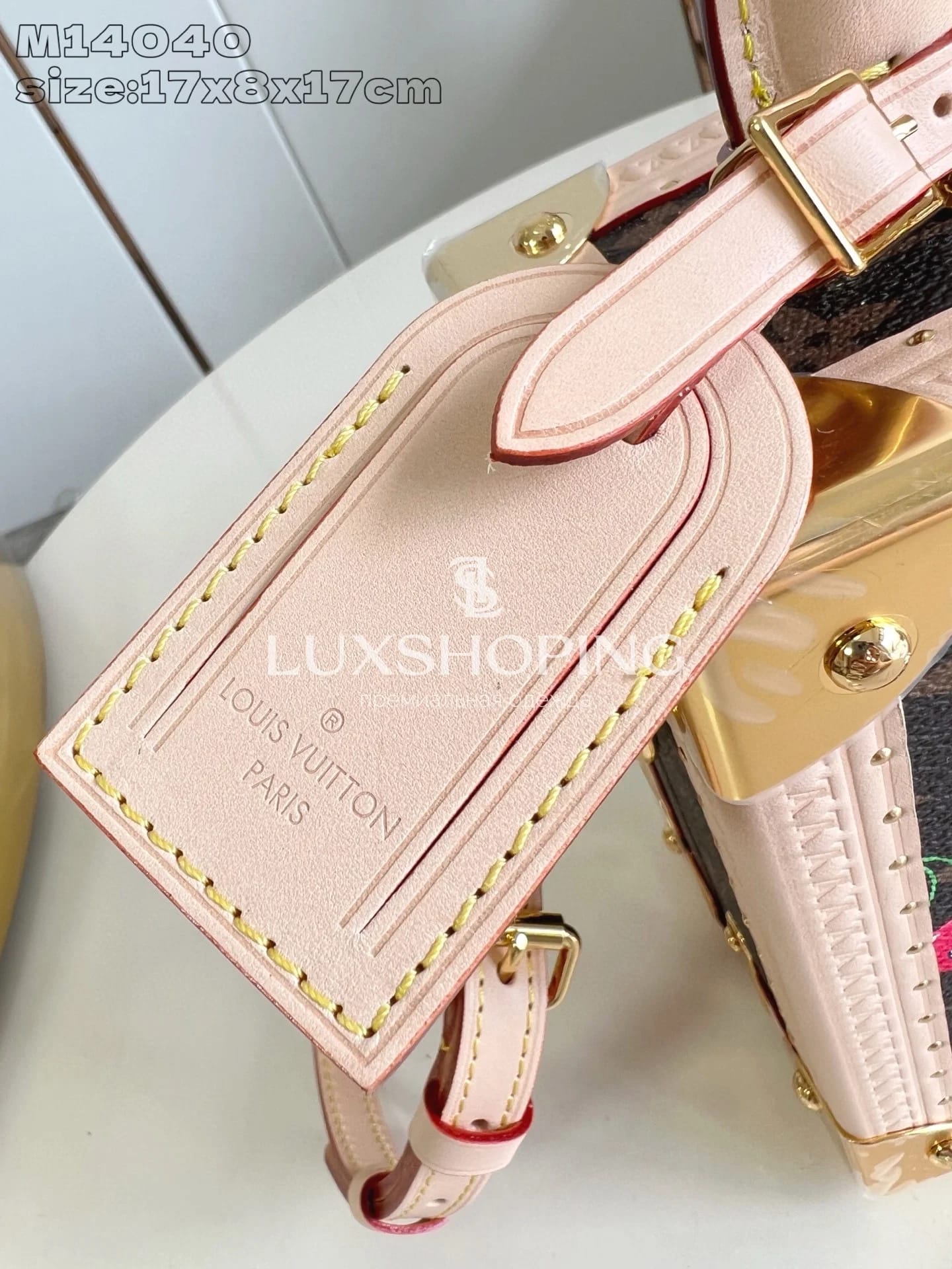 Сумка Louis Vuitton Mini Square Trunk Cherry Edition 17 x 8 x 17 см - фото 5