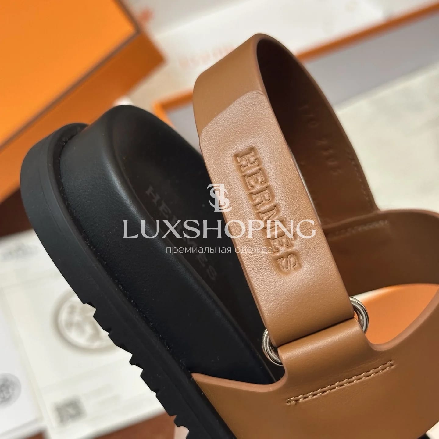 Шлепанцы Hermes Genius g1 - фото 5