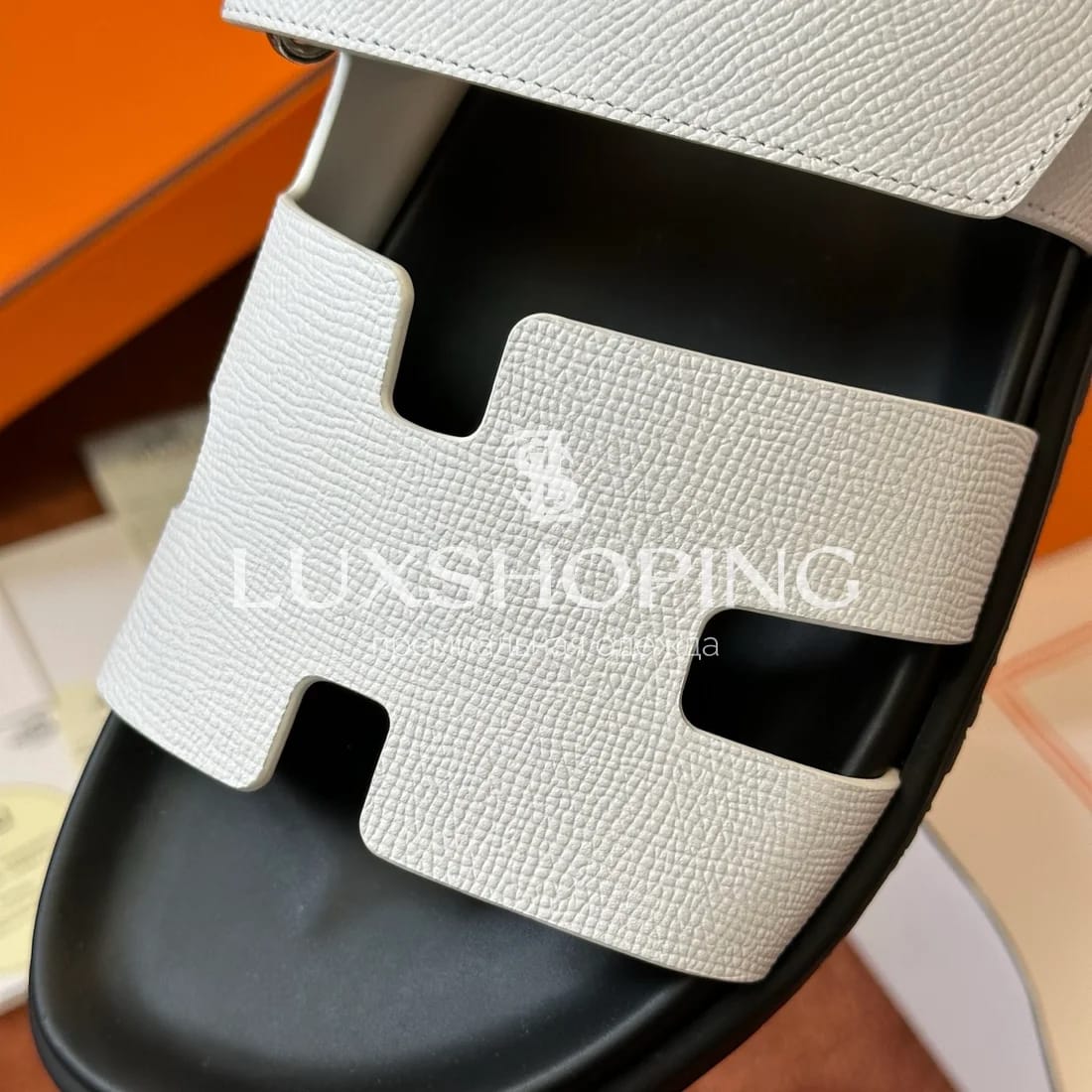 Шлепанцы Hermes Chrype ch8 - фото 5