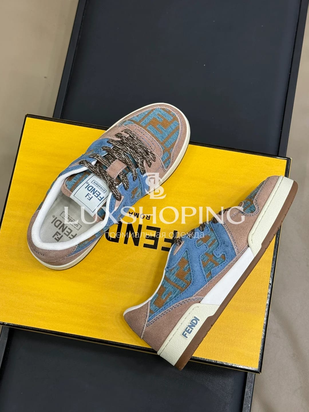 Кеды Fendi Match m1 - фото 5