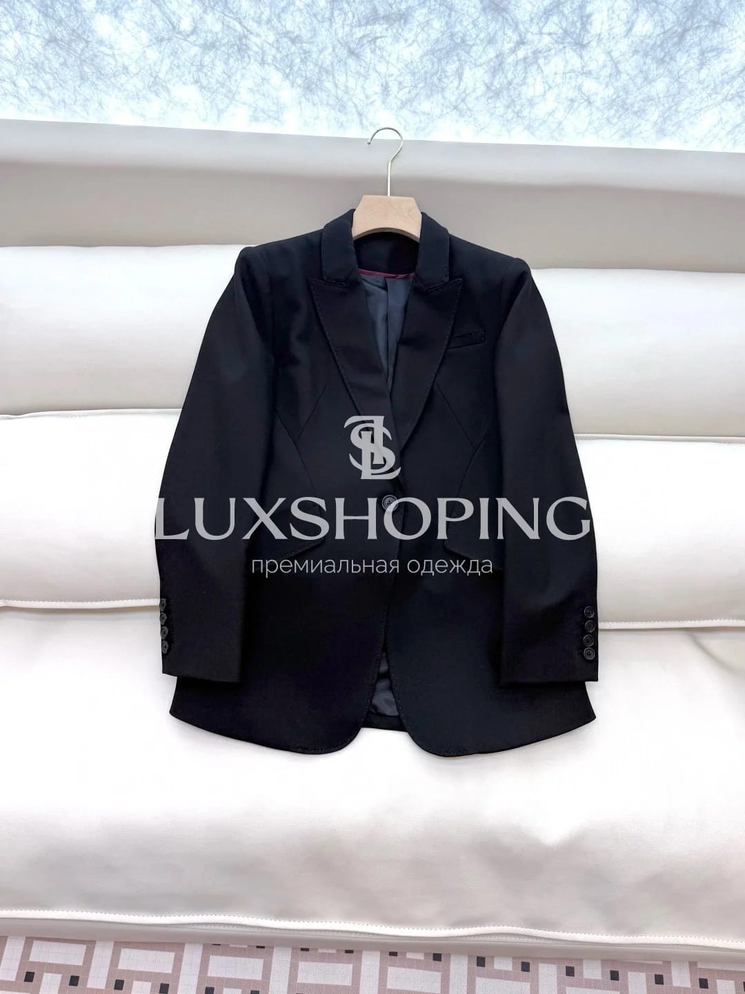 Alexander McQueen Черный костюм из  жакета и брюки - фото 7