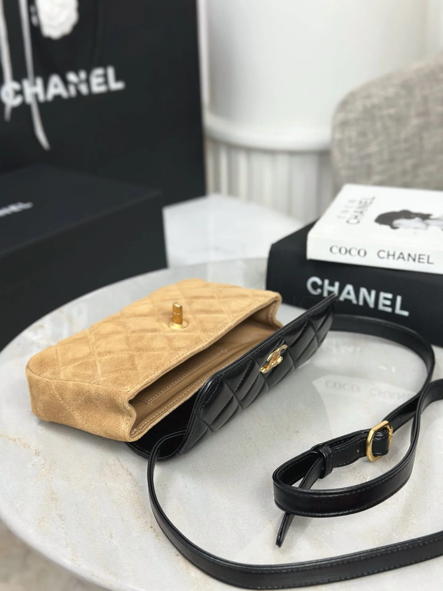 Сумка Chanel 25A Горизонтальный клатч 20х12х1.5 см - фото 7