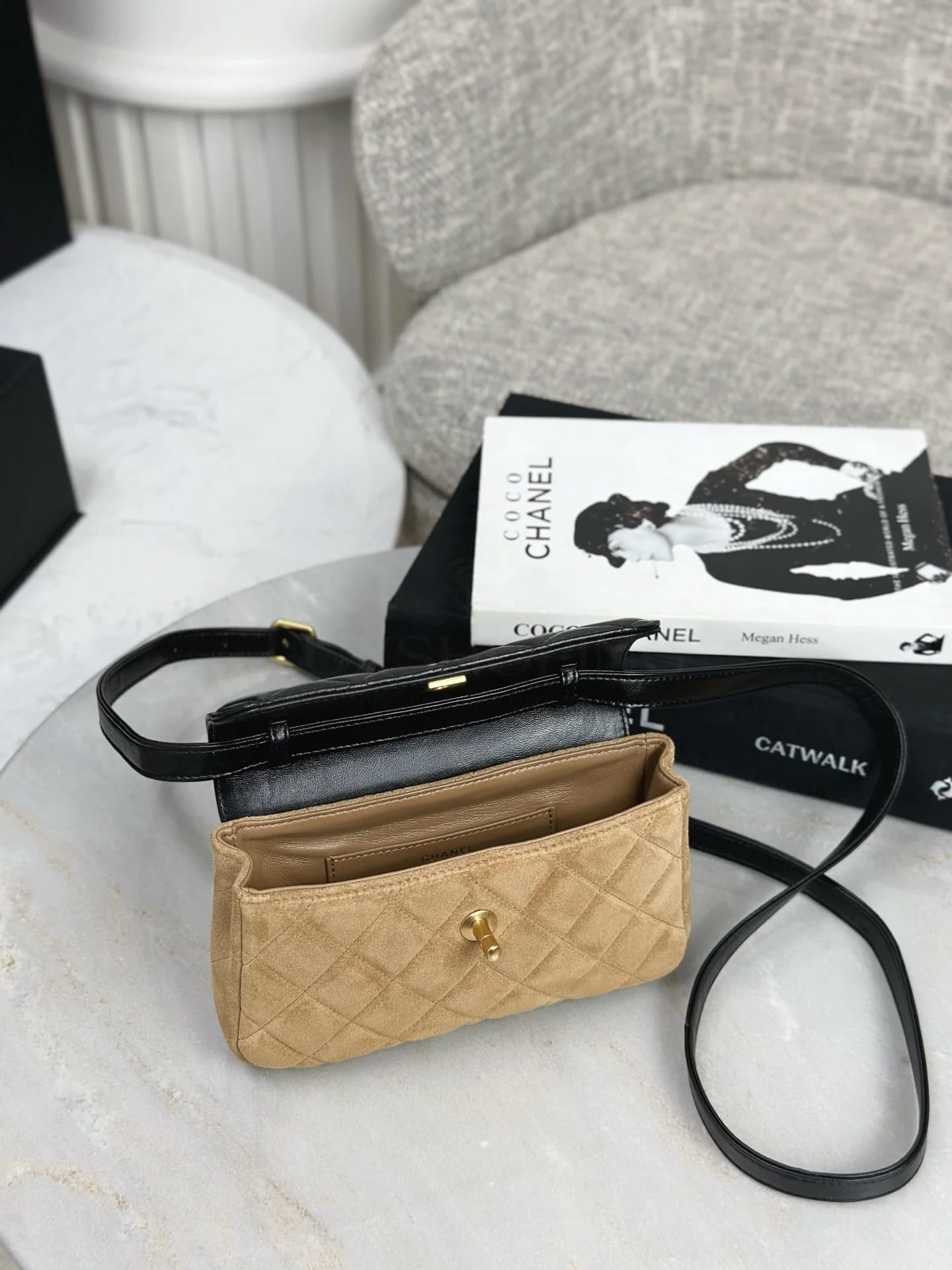 Сумка Chanel 25A Горизонтальный клатч 20х12х1.5 см - фото 9