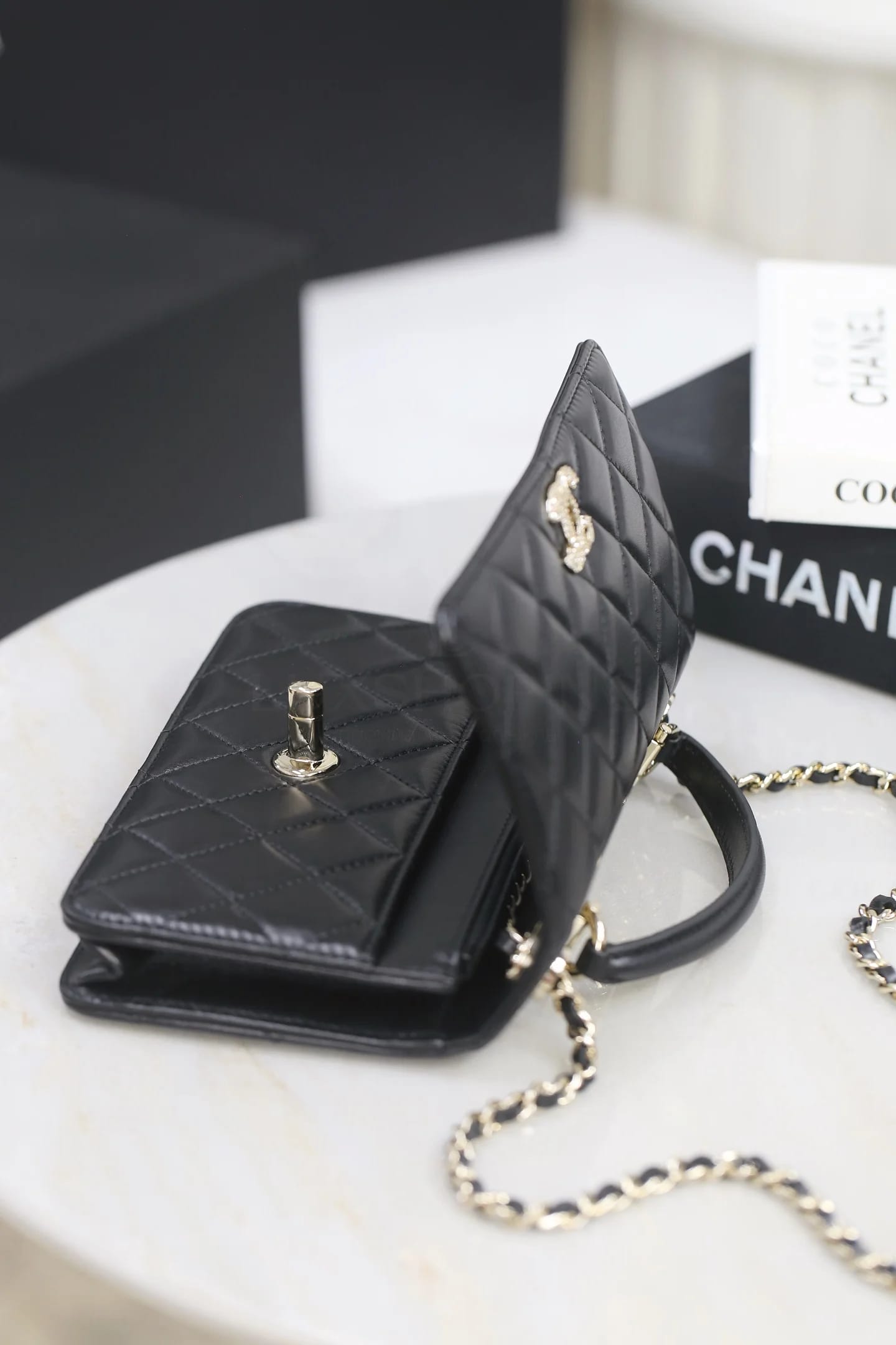Сумка Chanel 25S Trendy CC WOC 12х19х3.5 см - фото 8