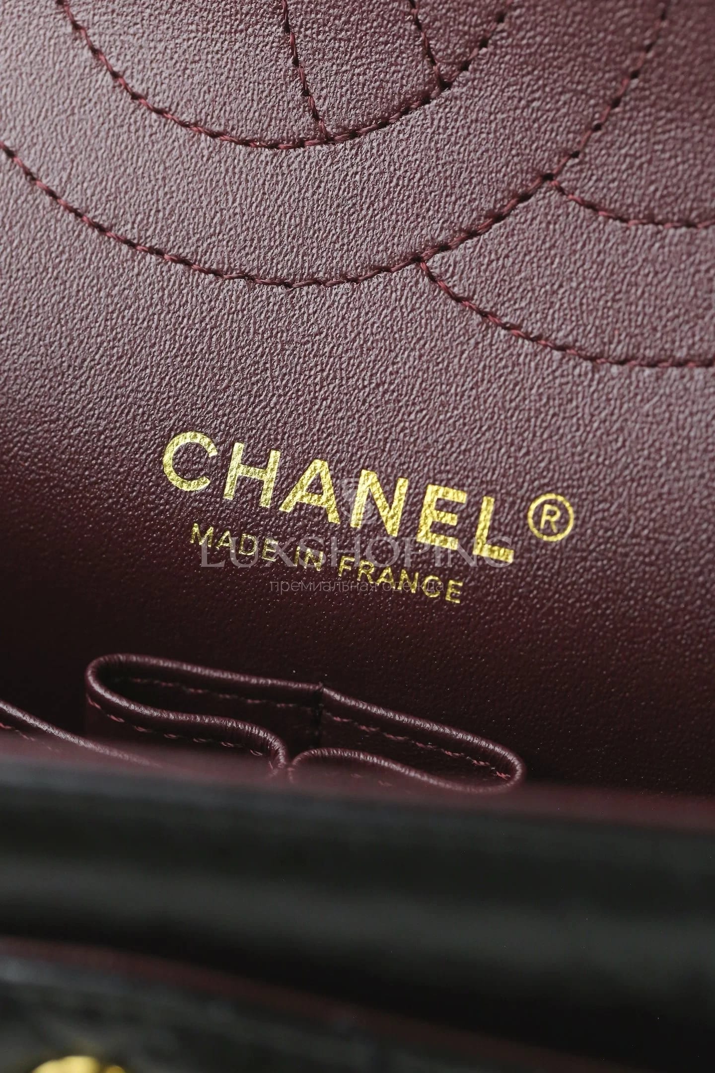 Сумка Chanel 2.55 черная 16х24х7.5 см - фото 15