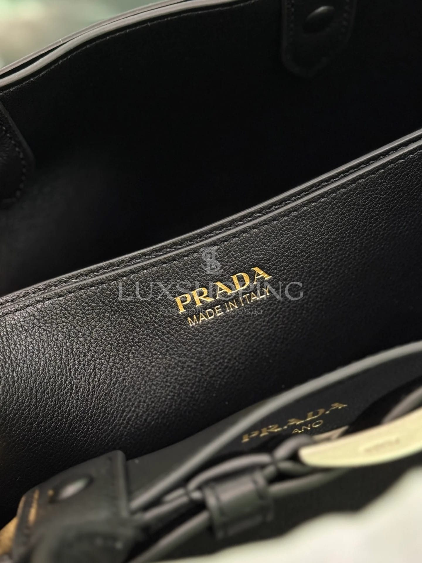 Сумка Prada 2024 Double Bag 32×23×11 см черная - фото 10