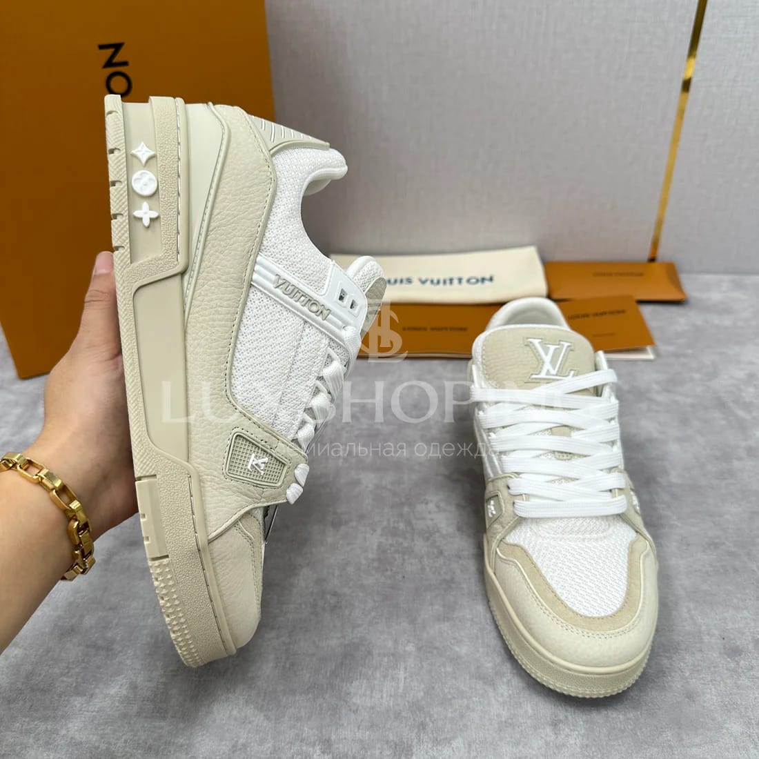 Кроссовки Louis Vuitton Traner art201 - фото 5