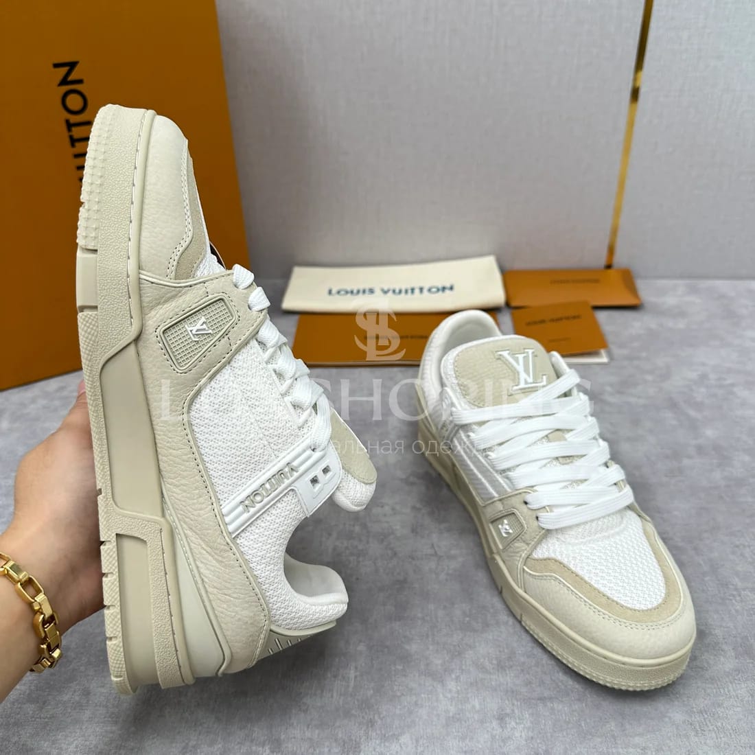 Кроссовки Louis Vuitton Traner art201 - фото 7