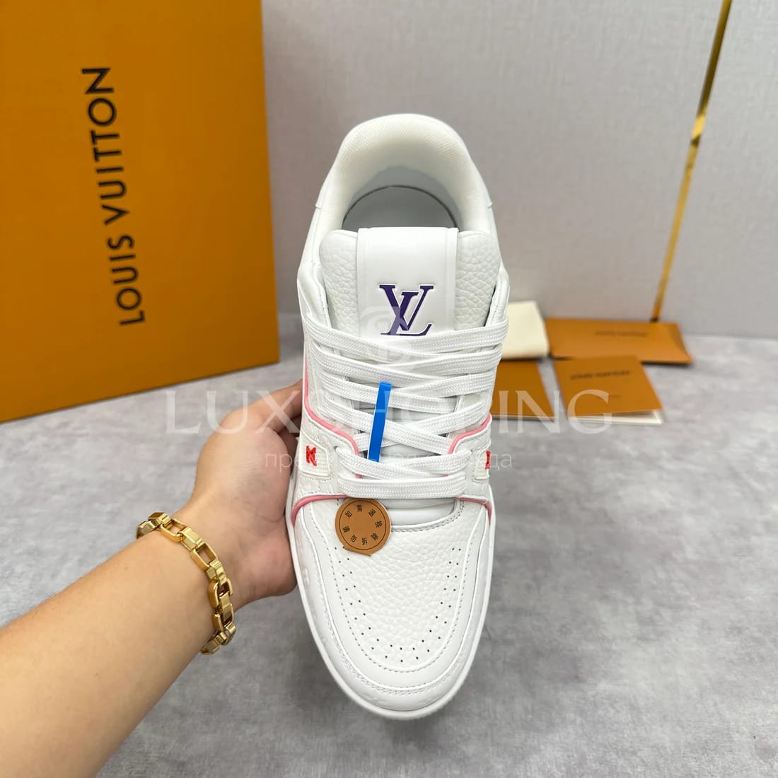 Кроссовки Louis Vuitton Traner art202 - фото 6