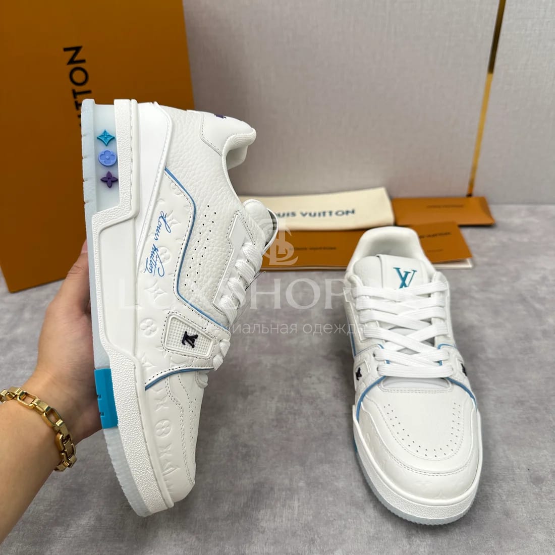 Кроссовки Louis Vuitton Traner art204 - фото 5